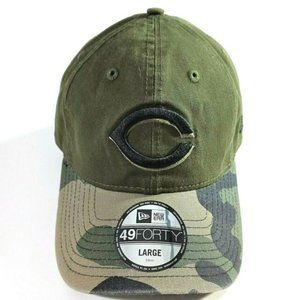 Cincinnati Reds Hat Cap - Size Large - Green Camo - MLB